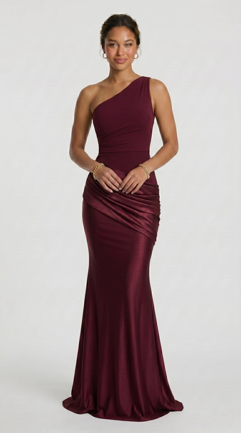 Praga - Vestido Maxi Vermelho Cereja