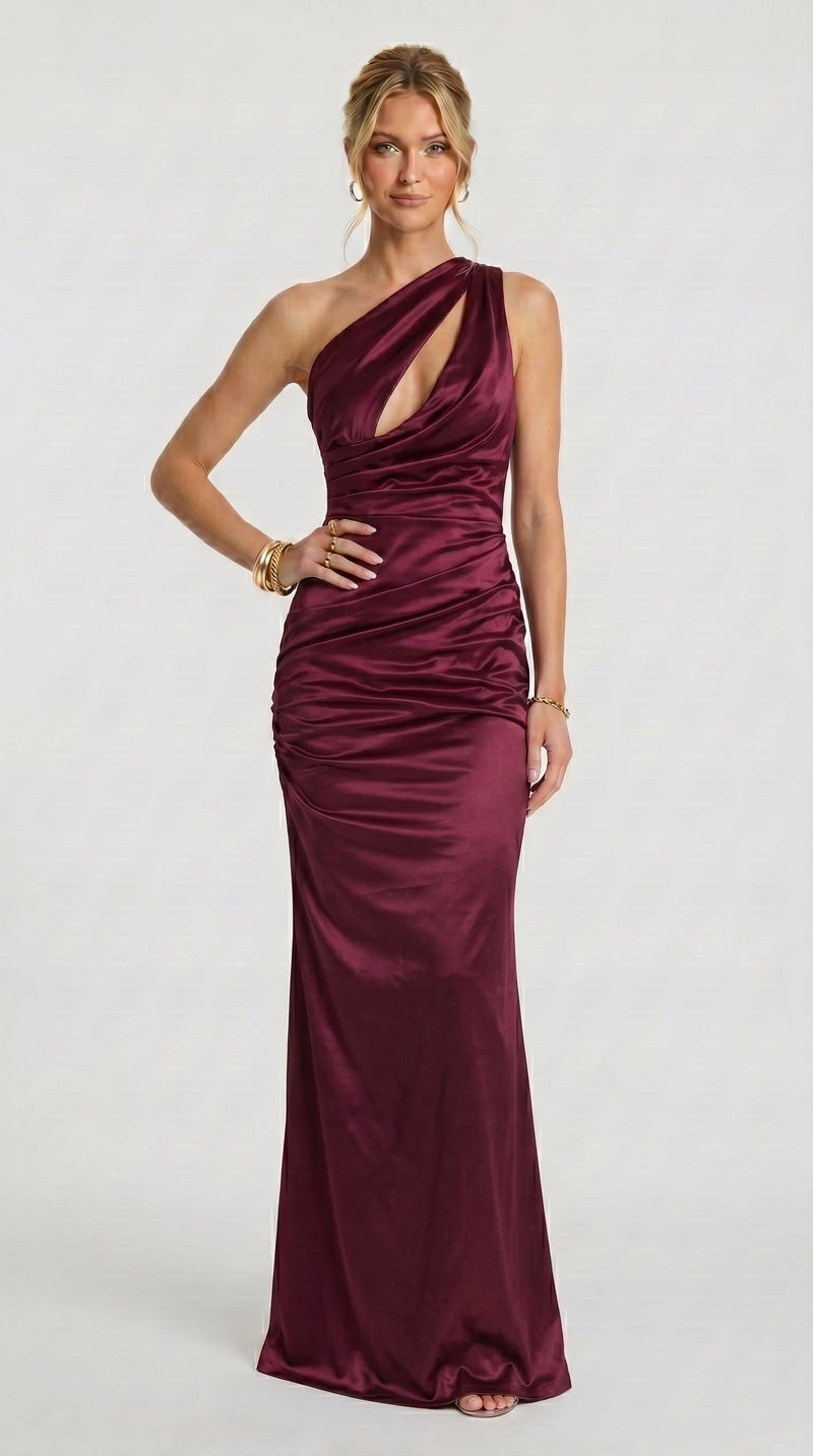 Carolina - Vestido Maxi Vermelho