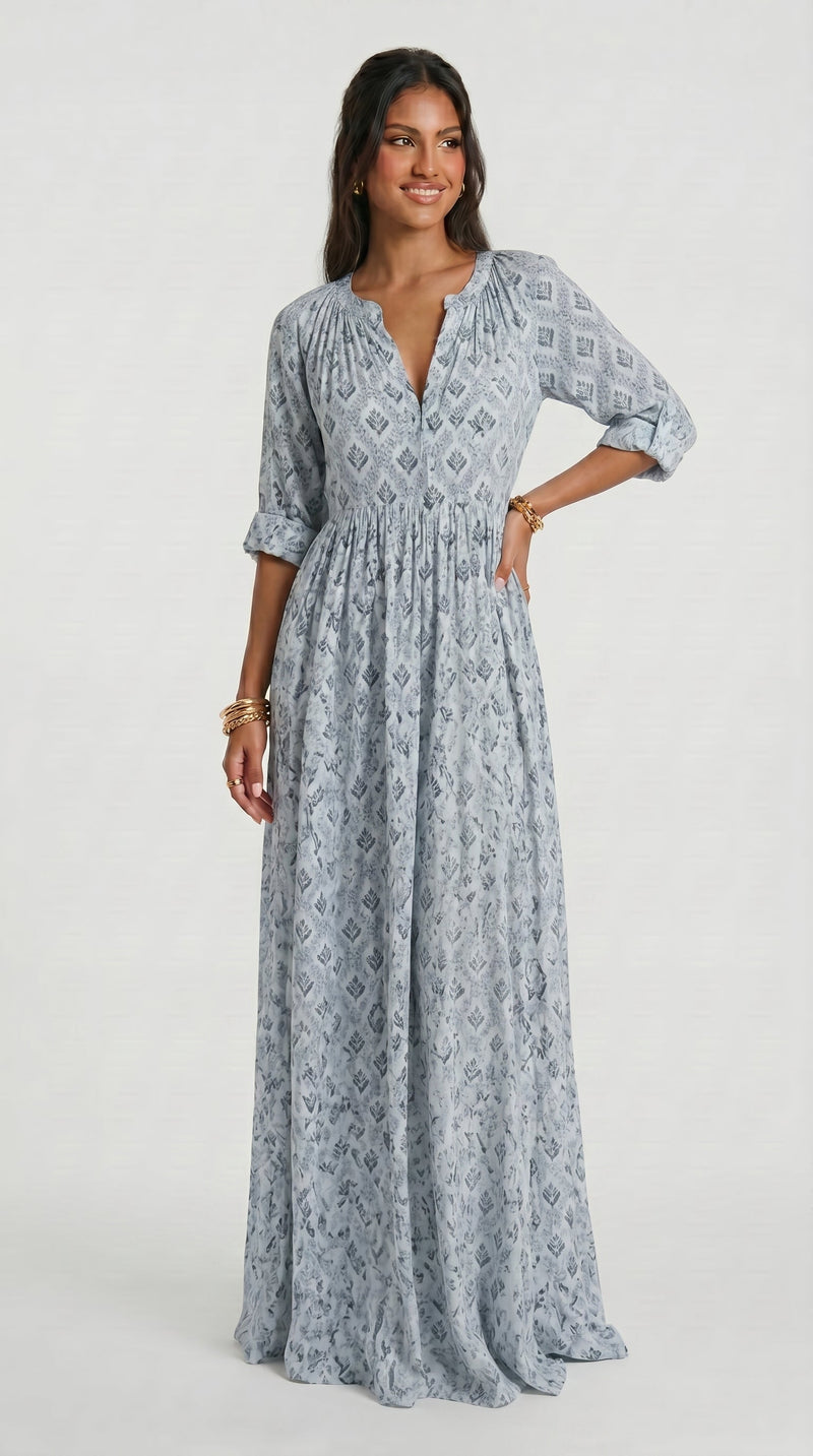Helena - Vestido Longo Vintage